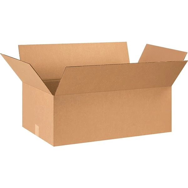 Quill Brand Corrugated Moving Boxes 29" X 17" X 9" Shipping Boxes, 32 ECT, Brown, 15/Bundle (29179) 3 Quill Brand Corrugated Moving Boxes 29" X 17" X 9" Shipping Boxes, 32 ECT, Brown, 15/Bundle (29179)