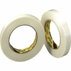 Scotch Filament Tape 3M 893 Strapping Tape, 6.0 Mil, 3/4" X 60 Yds., Clear, 12/Case (T91489312PK)