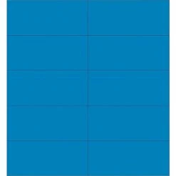 MasterVision Magnetic Tape Strips MasterVision® Dry Erase Magnetic Tape Strip, Blue, 25/Pack (FM2401)