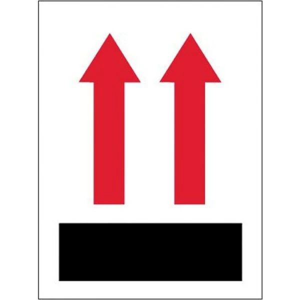 Labels Tape Logic (two Up Arrows Over Black Bar) Shipping Label, 3" X 4", 500/Roll 3 Labels Tape Logic (two Up Arrows Over Black Bar) Shipping Label, 3" X 4", 500/Roll