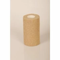 Medline Self-adherent Bandages Caring® Latex Non-sterile Cohesive Bandages, Tan, 5 Yds L X 2" W, 36/Pack