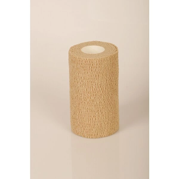 Medline Self-adherent Bandages Caring® Latex Non-sterile Cohesive Bandages, Tan, 5 Yds L X 2" W, 36/Pack 2 Medline Self-adherent Bandages Caring® Latex Non-sterile Cohesive Bandages, Tan, 5 Yds L X 2" W, 36/Pack