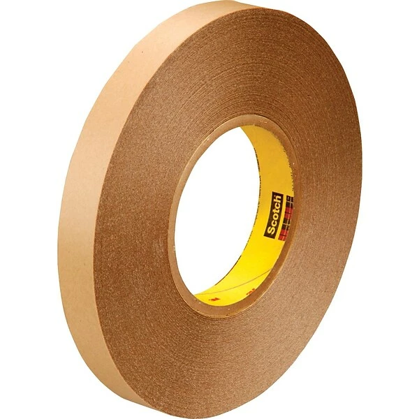 Double Coated Tape 3M™ 1/2" X 72 Yds. Double Coated Film Tape 9425, Clear, 2/Pack 3 Double Coated Tape 3M™ 1/2" X 72 Yds. Double Coated Film Tape 9425, Clear, 2/Pack