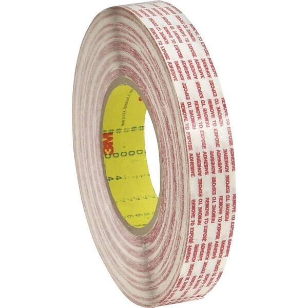 Scotch 3M™ Double Sided Extended Liner Tape 3M™ 1/2" X 360 Yds. Double Sided Extended Liner Tape 476XL, Translucent, 2/Pack 3 Scotch 3M™ Double Sided Extended Liner Tape 3M™ 1/2" X 360 Yds. Double Sided Extended Liner Tape 476XL, Translucent, 2/Pack
