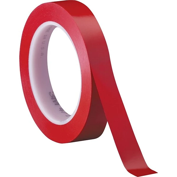 3M™ Solid Vinyl Safety Tapes 3M™ 1/2" X 36 Yds. Solid Vinyl Safety Tape 471, Red, 3/Pack 3 3M™ Solid Vinyl Safety Tapes 3M™ 1/2" X 36 Yds. Solid Vinyl Safety Tape 471, Red, 3/Pack