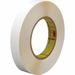 Double Coated Tape 3M™ 1/2" X 36 Yds. Double Coated Film Tape 9579, White, 2/Pack