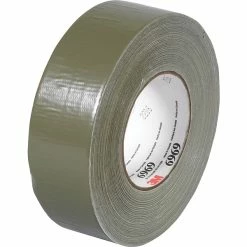 3M™ 2" X 60 Yds. Vinyl Duct Tape 6969, Olive Green, 3/Pack