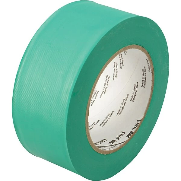 3M™ 2" X 50 Yds. Vinyl Duct Tape 3903, Green, 3/Pack 3 3M™ 2" X 50 Yds. Vinyl Duct Tape 3903, Green, 3/Pack
