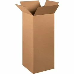 Quill Brand Corrugated Moving Boxes 12" X 30" X 12" Shipping Boxes, Brown, 15/Bundle (121230)