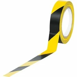 Tape Logic™ Striped Vinyl Safety Tapes Tape Logic™ 1" X 36 Yds. Striped Vinyl Safety Tape, Black/Yellow, 3/Pack