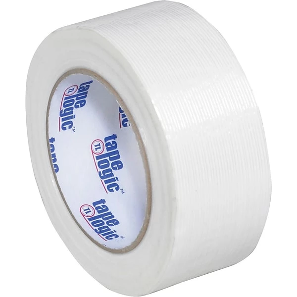 Filament Tape Tape Logic® 1300 Strapping Tape, 2" X 60 Yds., Clear, 24/Case (T9171300) 3 Filament Tape Tape Logic® 1300 Strapping Tape, 2" X 60 Yds., Clear, 24/Case (T9171300)