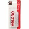 Hook And Loop Fasteners Velcro Strips 3 1/2" X 3/4" Hook & Loop Fastener With Adhesive, White, 4/Pack (VEC90076) -Bankers Box shop s0890052 s7