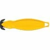Klever Innovations Utility Knives & Blades Klever Koncept Safety Cutter, Yellow, 5-3/4", 10-Pack (KCJ-2Y) -Bankers Box shop s1106485 s7