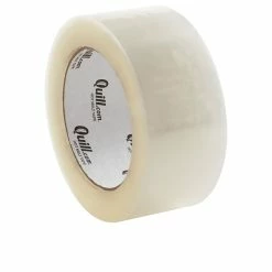 Quill Brand® Hot Melt Shipping Packaging Tape, 1.9 Mil, 2" X 110 Yds., Clear, 6/Pack (F219/959CL)