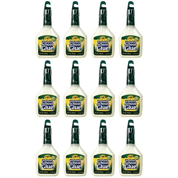All Purpose & School Glue Crayola Removable School Glue, 4 Oz., White, 12/Pack (57777-PK12) 3 All Purpose & School Glue Crayola Removable School Glue, 4 Oz., White, 12/Pack (57777-PK12)