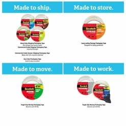 Packing Tape Dispensers Scotch® Box Sealing Tape Dispenser (H180)