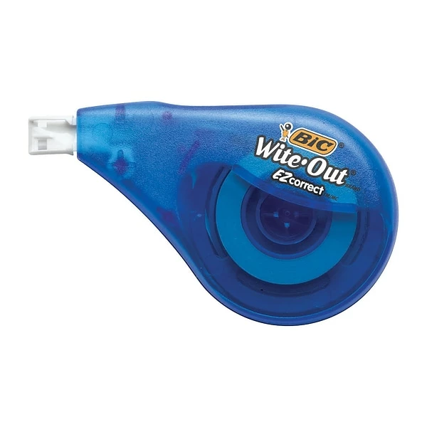BIC Wite-Out Correction Tape, White, 4/Pack (50589) 4 BIC Wite-Out Correction Tape, White, 4/Pack (50589) - Image 2