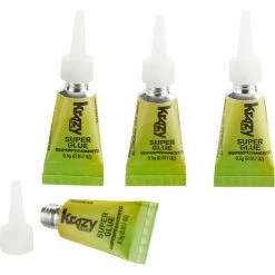 Super Glue Krazy Glue Single Use All Purpose Glue, 0.5 Oz., 4/Pack (KG58248SN)