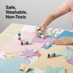 Quill Brand Washable Glue Sticks, 0.28 Oz., White, 18/Pack (25964-QCC) 9 Quill Brand Washable Glue Sticks, 0.28 Oz., White, 18/Pack (25964-QCC) -Bankers Box shop s1223737 s7