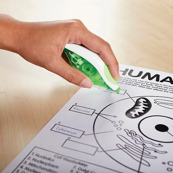 Paper Mate Liquid Paper DryLine Grip Correction Tape, White, 2/Pack (87813) 6 Paper Mate Liquid Paper DryLine Grip Correction Tape, White, 2/Pack (87813) - Image 4