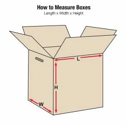 Partners Brand Double Wall Shipping Boxes Double Wall Boxes With Hand Holes, 18" X 18" X 18", Kraft, 10/Bundle (HD181818DWHH)