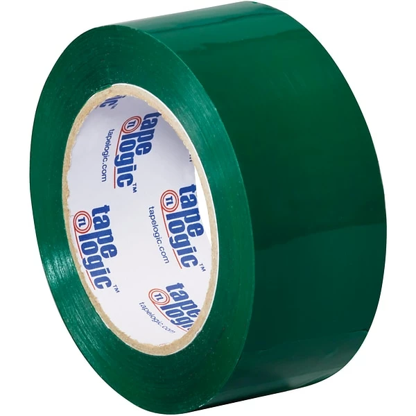 Packing Tape Tape Logic® Carton Sealing Tape, 2.2 Mil, 2" X 110 Yds., Green, 18/Case (T90222G18PK) 3 Packing Tape Tape Logic® Carton Sealing Tape, 2.2 Mil, 2" X 110 Yds., Green, 18/Case (T90222G18PK)