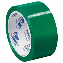 Packing Tape Tape Logic® Carton Sealing Tape, 2.2 Mil, 2" X 55 Yds., Green, 18/Case (T90122G18PK)