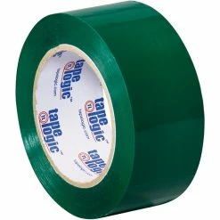Packing Tape Tape Logic® Carton Sealing Tape, 2.2 Mil, 2" X 110 Yds., Green, 36/Case (T90222G)