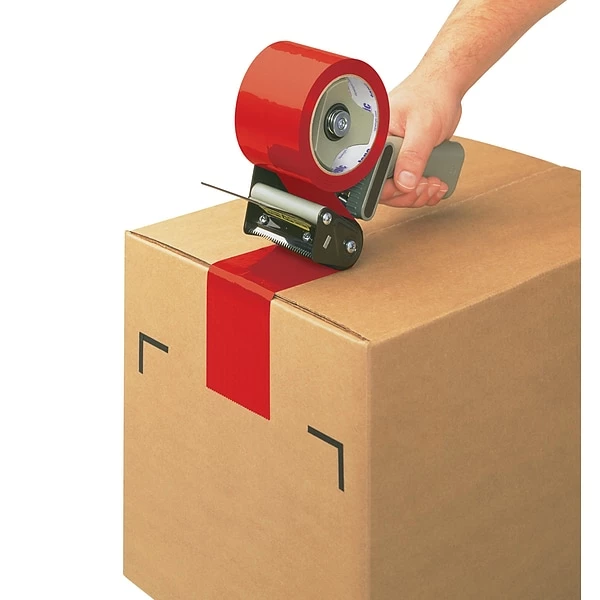 Packing Tape Tape Logic 2"W X 110 Yards X 2.2 Mil Carton Sealing Tape, Red, Pack Of 6 (T90222R6PK) 5 Packing Tape Tape Logic 2"W X 110 Yards X 2.2 Mil Carton Sealing Tape, Red, Pack Of 6 (T90222R6PK) - Image 3
