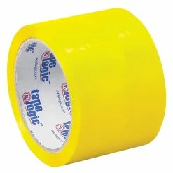 Packing Tape Tape Logic™ 3"W X 55 Yards Yellow Carton Sealing Tape, Pack Of 6 (T90522Y6PK)