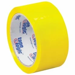 Packing Tape Tape Logic 2"W X 55 Yards X 2.2 Mil Carton Sealing Tape, Yellow, Pack Of 6 (T90122Y6PK)