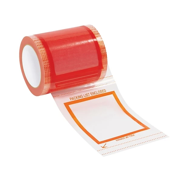 Self-Adhesive 4-1/2" X 5-1/2" Packing List Envelopes Tape Logic® Pouch Tape Rolls, 5" X 6", Clear, 1/Case (T9227501PK) 3 Self-Adhesive 4-1/2" X 5-1/2" Packing List Envelopes Tape Logic® Pouch Tape Rolls, 5" X 6", Clear, 1/Case (T9227501PK) - Image 2