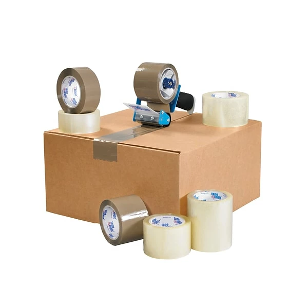 Acrylic Tape Tape Logic® #350 Industrial Tape, 3.5 Mil, 3" X 55 Yds., Tan, 6/Case (T905350T6PK) 6 Acrylic Tape Tape Logic® #350 Industrial Tape, 3.5 Mil, 3" X 55 Yds., Tan, 6/Case (T905350T6PK) - Image 4