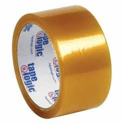 Packing Tape Tape Logic® #53 PVC Natural Rubber Tape, 2.1 Mil, 2" X 110 Yds., Clear, 6/Case
