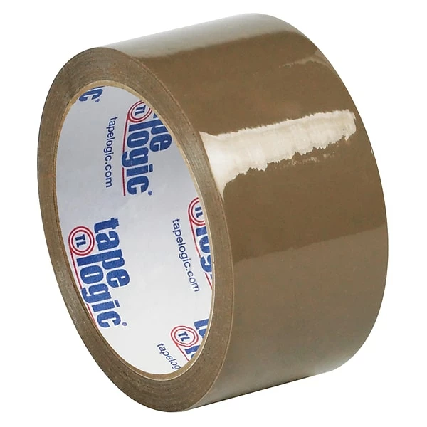 Acrylic Tape Tape Logic #53 PVC Natural Rubber Carton Sealing Tape, 2.1 Mil, 2" X 55 Yds., Tan, 6/Carton (T90153T6PK) 3 Acrylic Tape Tape Logic #53 PVC Natural Rubber Carton Sealing Tape, 2.1 Mil, 2" X 55 Yds., Tan, 6/Carton (T90153T6PK)