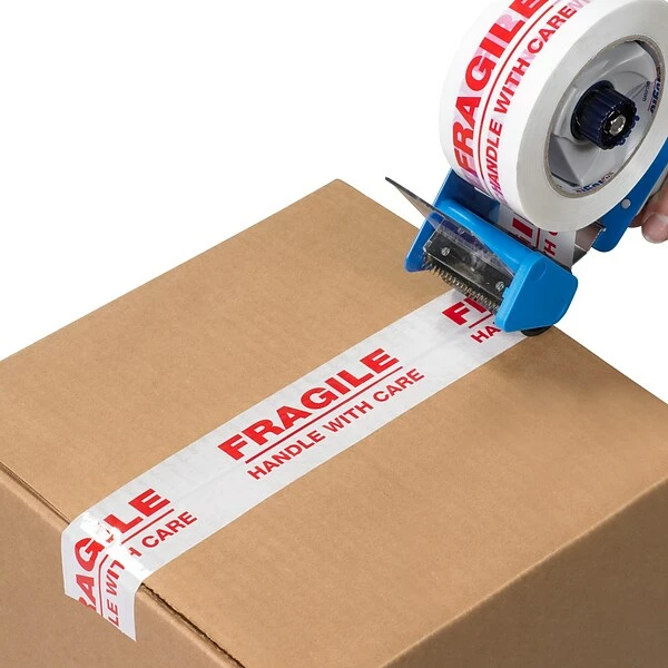 Security Tape Tape Logic™ 2" X 55 Yds. Pre Printed "Fragile Handle With Care" Carton Sealing Tape, 18/Pack 4 Security Tape Tape Logic™ 2" X 55 Yds. Pre Printed "Fragile Handle With Care" Carton Sealing Tape, 18/Pack - Image 2