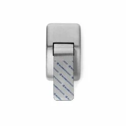 Tape Logic™ Solid Vinyl Safety Tapes Silver Defender Hospital Push/Pull Die Cut, 11" X 0.24 Yds., Clear, 100/Pack (DC-030-HP-100)