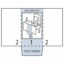 Tape Logic™ Solid Vinyl Safety Tapes Silver Defender Hospital Push/Pull Die Cut, 11" X 0.24 Yds., Clear, 100/Pack (DC-030-HP-100) 9 Tape Logic™ Solid Vinyl Safety Tapes Silver Defender Hospital Push/Pull Die Cut, 11" X 0.24 Yds., Clear, 100/Pack (DC-030-HP-100) -Bankers Box shop sp106140702 s7