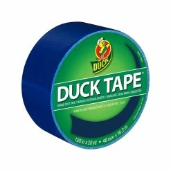 Duck Heavy Duty Duct Tapes, 1.88" X 20 Yds., Blue/White, 2 Rolls/Pack (DUCKBW-STP)