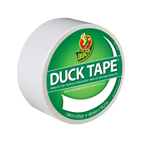 Duck Heavy Duty Duct Tapes, 1.88" X 20 Yds., Blue/White, 2 Rolls/Pack (DUCKBW-STP) 4 Duck Heavy Duty Duct Tapes, 1.88" X 20 Yds., Blue/White, 2 Rolls/Pack (DUCKBW-STP) - Image 2