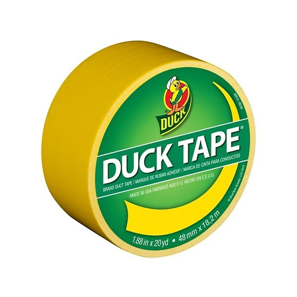 Duck Heavy Duty Duct Tapes, 1.88" X 20 Yds./1.88" X 15 Yds., Brown/Neon Orange/Yellow, 3 Rolls/Pack (DUCKBOY-STP) 3 Duck Heavy Duty Duct Tapes, 1.88" X 20 Yds./1.88" X 15 Yds., Brown/Neon Orange/Yellow, 3 Rolls/Pack (DUCKBOY-STP)