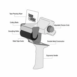 Staples Packing Tape Dispensers Tape Logic 2" Tape Carton Sealing Tape Dispenser (TDHDX2) 5 Staples Packing Tape Dispensers Tape Logic 2" Tape Carton Sealing Tape Dispenser (TDHDX2) -Bankers Box shop sp110467145 s7