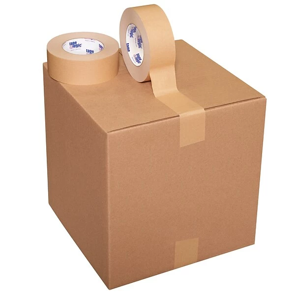 Paper Tape Tape Logic® #5300 Flatback Tape, 4" X 60 Yds., Kraft, 12/Case 4 Paper Tape Tape Logic® #5300 Flatback Tape, 4" X 60 Yds., Kraft, 12/Case - Image 2