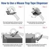 Packing Tape Dispensers Tape Logic™ 3" Mouse Trap Carton Sealing Tape Dispenser (TDEC3) 2 Packing Tape Dispensers Tape Logic™ 3" Mouse Trap Carton Sealing Tape Dispenser (TDEC3) -Bankers Box shop sp110467288 s7