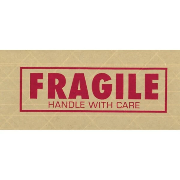 Paper Tape Tape Logic® #7500 Pre-Printed Reinforced Water Activated Tape, "Fragile", 3" X 450' , Kraft, 10/Case (T9077500F) 4 Paper Tape Tape Logic® #7500 Pre-Printed Reinforced Water Activated Tape, "Fragile", 3" X 450' , Kraft, 10/Case (T9077500F) - Image 2