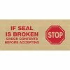 Paper Tape Tape Logic® #7500 Pre-Printed Reinforced Water Activated Tape, "Stop", 3" X 450', Kraft, 10/Case (T9077500RA) -Bankers Box shop sp110467428 s7 1