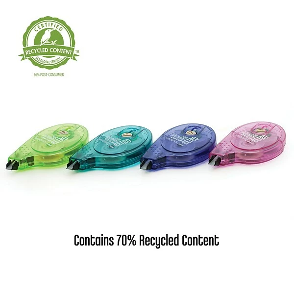 Tombow MONO Retro Correction Tape, White, 10/Pack (68723) 6 Tombow MONO Retro Correction Tape, White, 10/Pack (68723) - Image 4