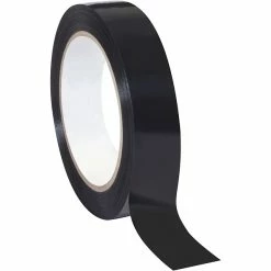 Strapping Tapes Tape Logic Tensilized Poly Strapping Tape, 1" X 60 Yards, Black, 12 Pack (T97719712PK)