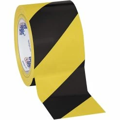 Tape Logic™ Striped Vinyl Safety Tapes Tape Logic™ 3" X 36 Yds. Striped Vinyl Safety Tape, Black/Yellow, 3/Pack