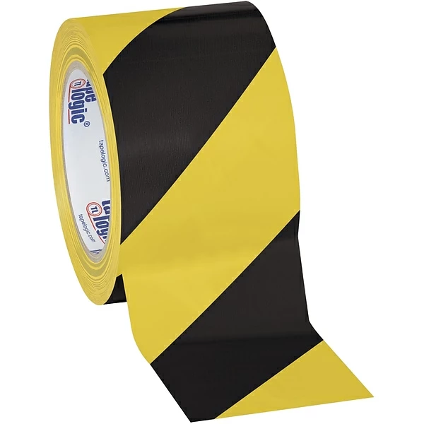 Tape Logic™ Striped Vinyl Safety Tapes Tape Logic™ 3" X 36 Yds. Striped Vinyl Safety Tape, Black/Yellow, 3/Pack 3 Tape Logic™ Striped Vinyl Safety Tapes Tape Logic™ 3" X 36 Yds. Striped Vinyl Safety Tape, Black/Yellow, 3/Pack